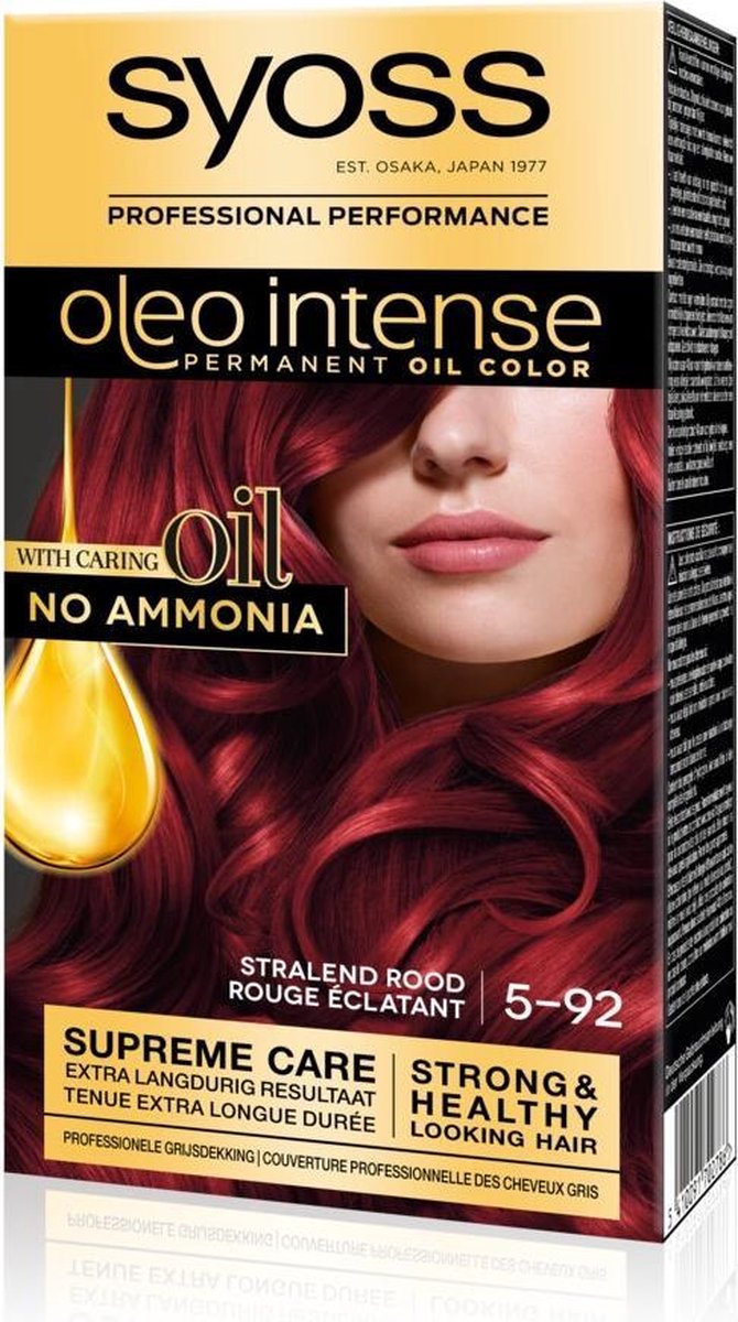 Oleo Intense 5-92 Stralend Rood Haarverf - 1 stuk | bol.com