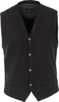 Casa Moda mouwloos heren vest - antraciet -  Maat XL