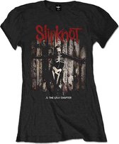 Slipknot - .5: The Gray Chapter Album Dames T-shirt - M - Zwart