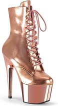 Pleaser Plateau Laarzen, Paaldans schoenen -45 Shoes- ADORE-1020 Paaldans schoenen Roze