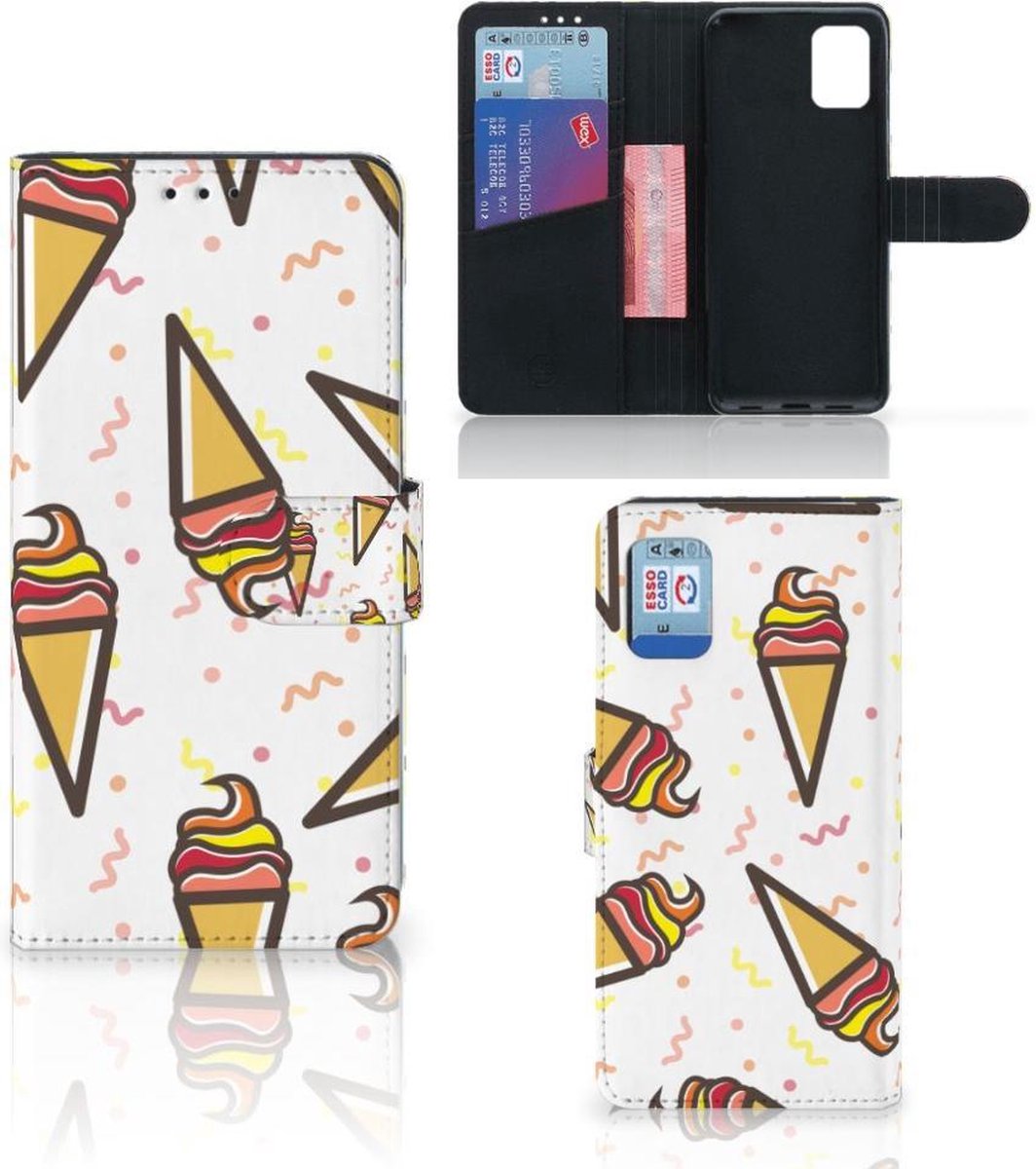 Samsung Galaxy A31 Book Cover Icecream