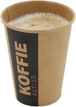 50 st. 50st. Kartonnen Koffiebekers To Go Altijd Koffie -  355 ml