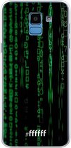 Samsung Galaxy J6 (2018) Hoesje Transparant TPU Case - Hacking The Matrix #ffffff