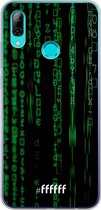Huawei P Smart (2019) Hoesje Transparant TPU Case - Hacking The Matrix #ffffff