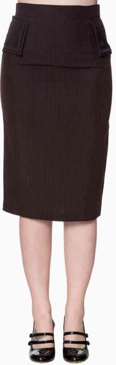 Dancing Days - Purple Haze Rok - 2XL - Zwart/Rood