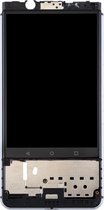 voor BlackBerry Keyone LCD-scherm en Digitizer volledige montage met frame (zilver)