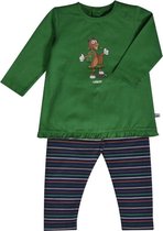 Woody Meisjes pyjama woudgroen