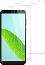 Motorola Moto E6 Play Screenprotector Glas - Tempered Glass Screen Protector - 3x AR QUALITY