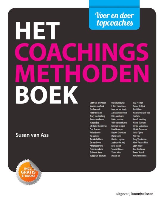 Het Coachingsmethoden boek - cover