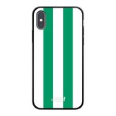 iPhone Xs Hoesje TPU Case - FC Groningen #ffffff