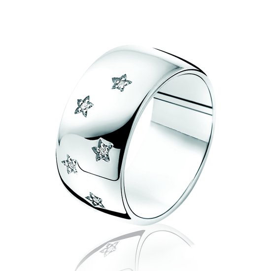 Zinzi Diamonds - Zilveren Ring - Diamant  (ZDR47)