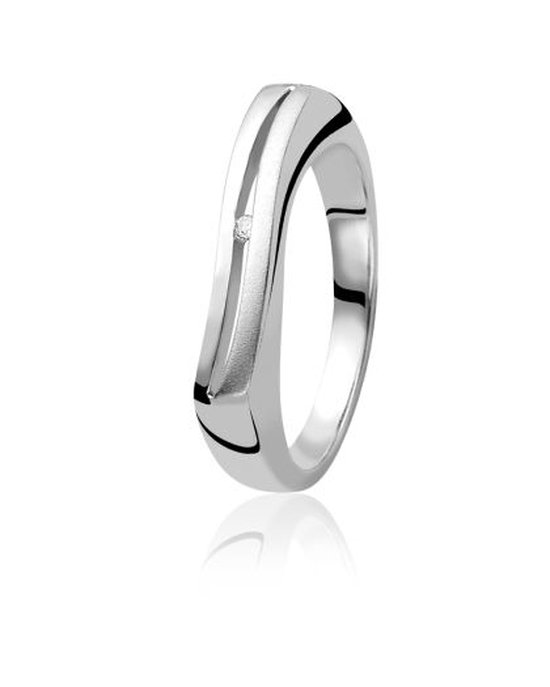 Zinzi Diamonds - Zilveren Ring - Diamant  (ZDR11)
