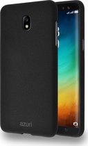 Azuri flexible cover met zandtextuur - zwart - voor Samsung J6 (2018)