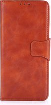 Shop4 - Oppo A91 Hoesje - Wallet Case Cabello Bruin