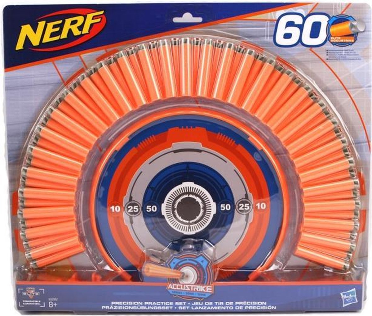 Nerf Accustrike Precisie Oefenset + 60 Darts