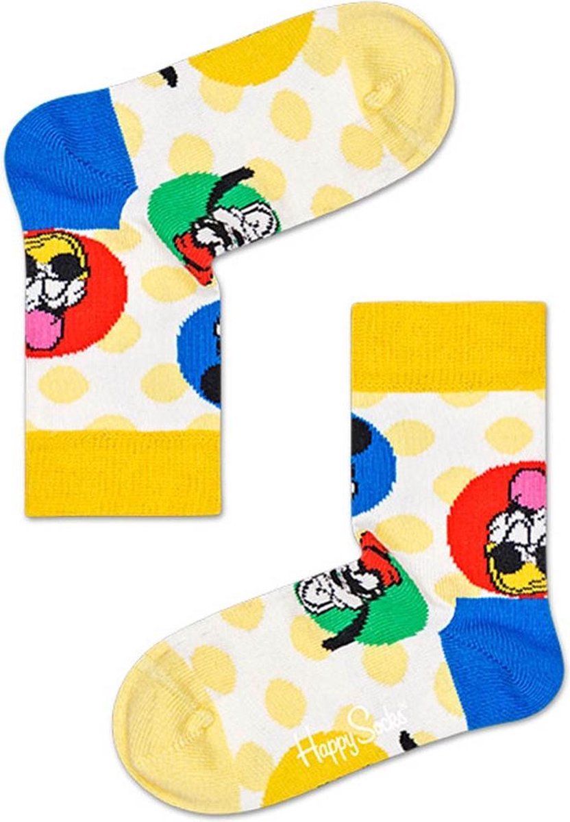 Happy Socks KDNY01-2000 Kids Disney Sunny Crew Sock 4-6Y