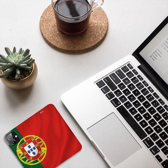 Coque GSM iPhone 12 | Bookcase iPhone 12 Pro Drapeau Portugais