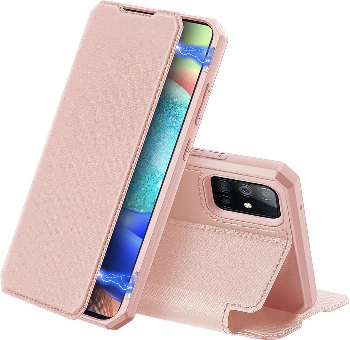 Samsung Galaxy A71 5G hoesje - Dux Ducis Skin X Case - Roze