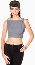 Dancing Days - FUSION Crop top - S - Zwart