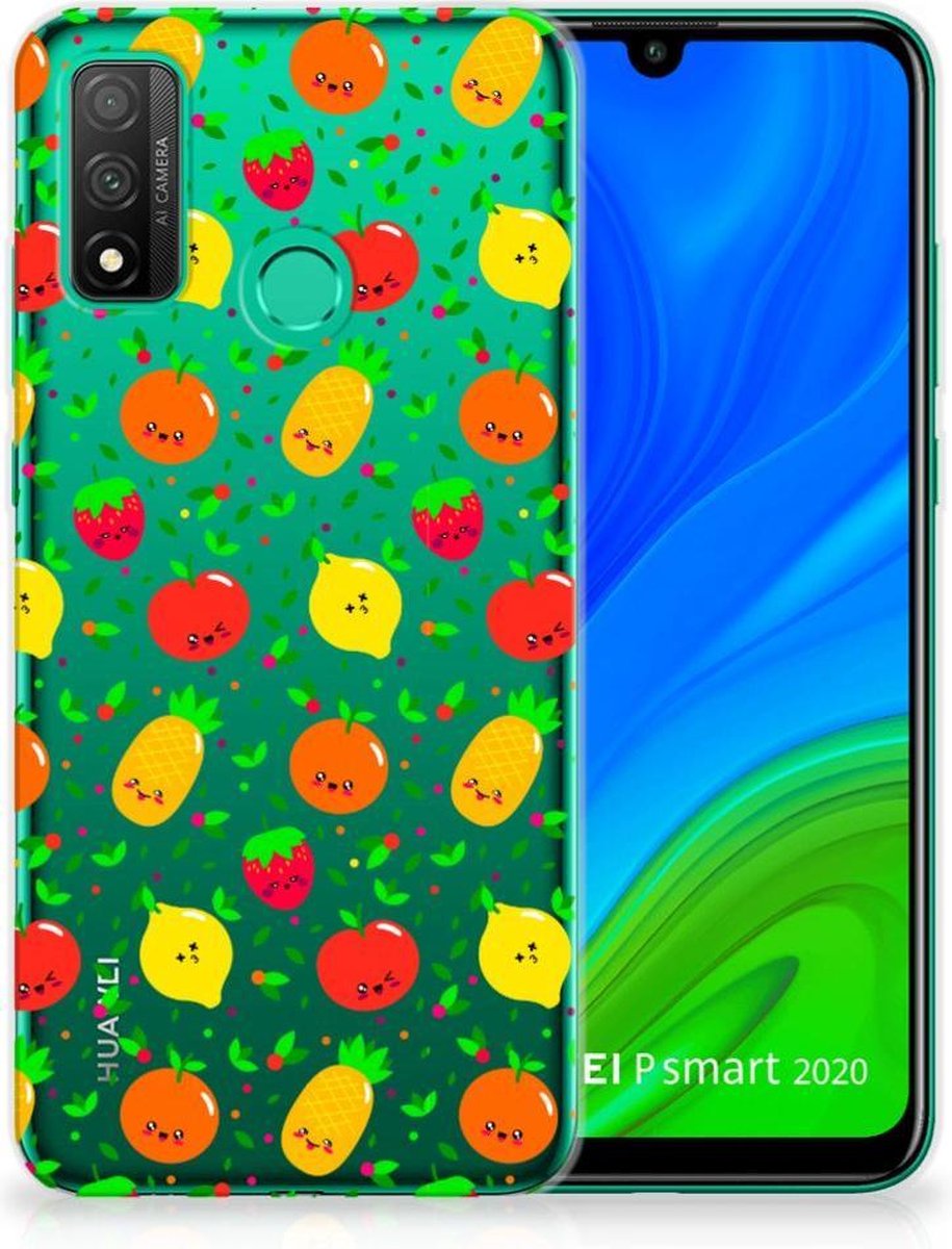Huawei P Smart 2020 Siliconen Case Fruits