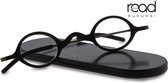 Read Eyewear CHAP07B Ultem leesbril +2.00 - Mat zwart - Aluminium