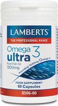 Lamberts Omega 3 Ultra Aceite De Pescado Puro 1300mg 60
