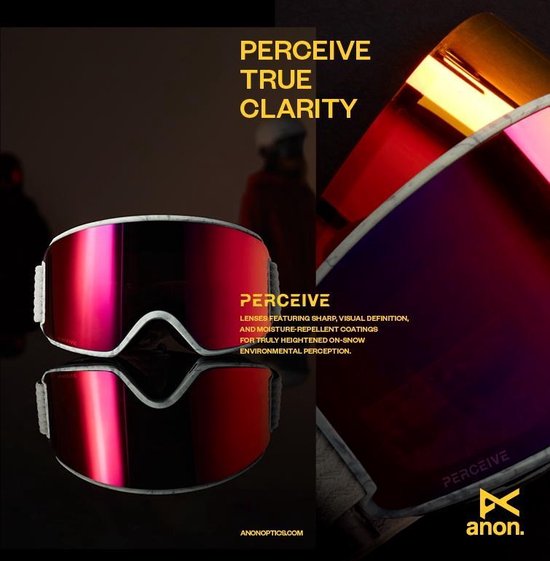 Anon M3 lens PERCEIVE Sunny Red