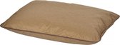 Duvo+ Poly kussen vierkant siesta hazelnut Kaki L - 120x80x10cm