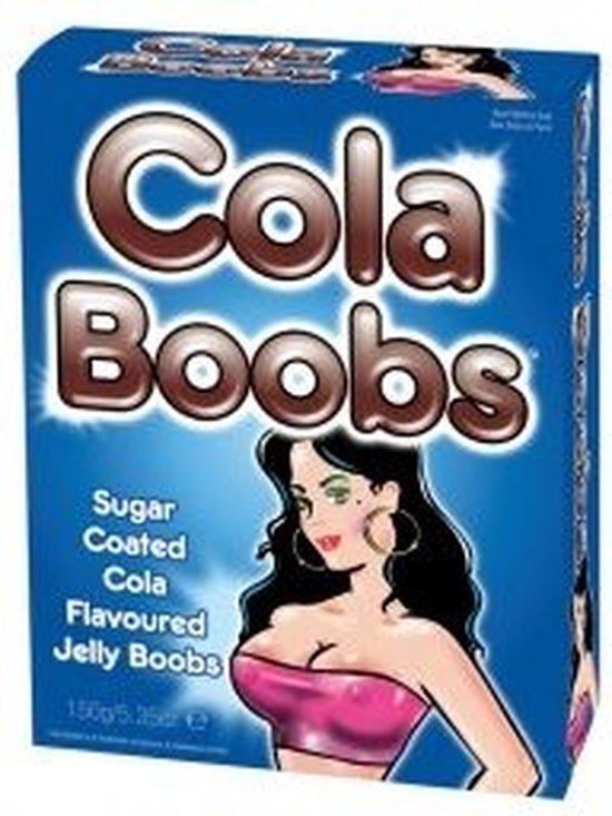 Cola boobs - snoepgoed in de vorm van borsten - erotisch snoep - sugar candy.