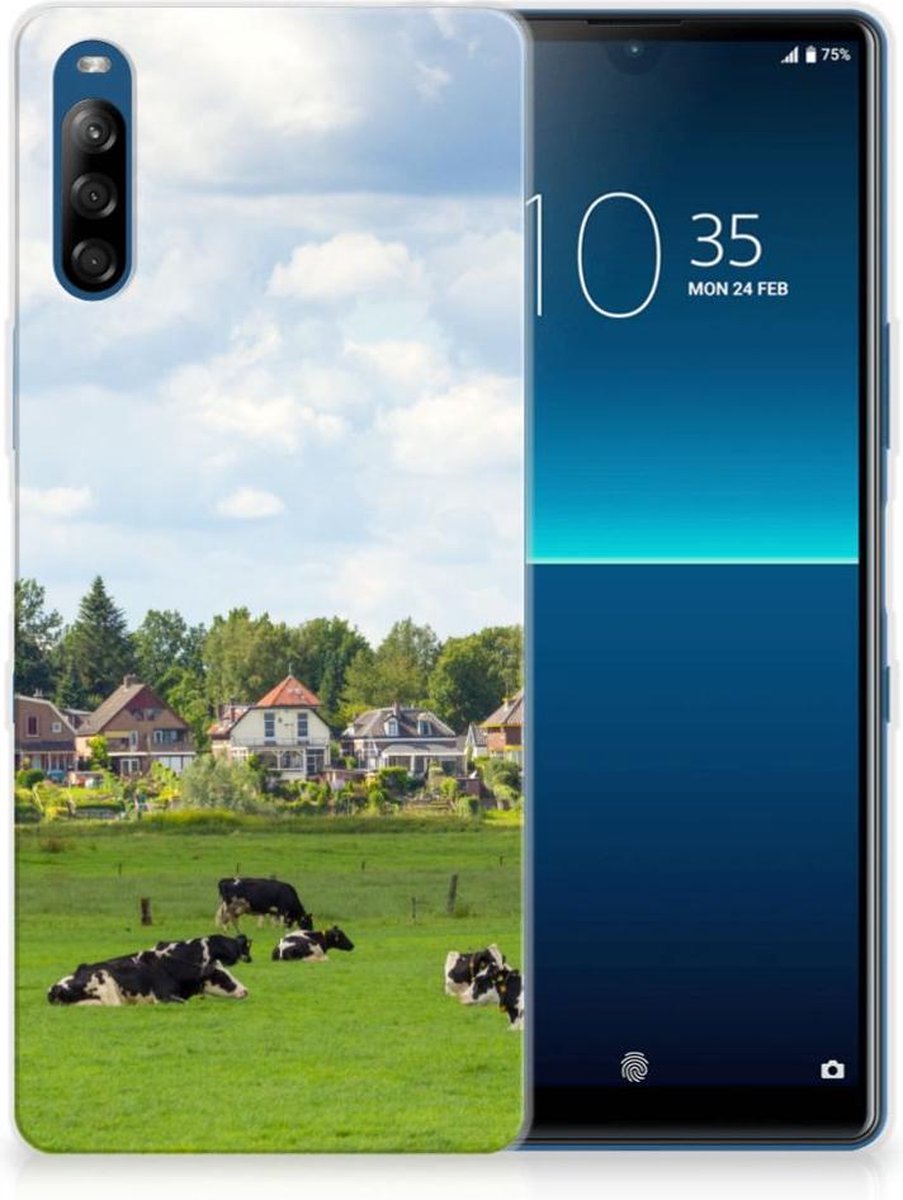 Sony Xperia L4 TPU Hoesje Koeien