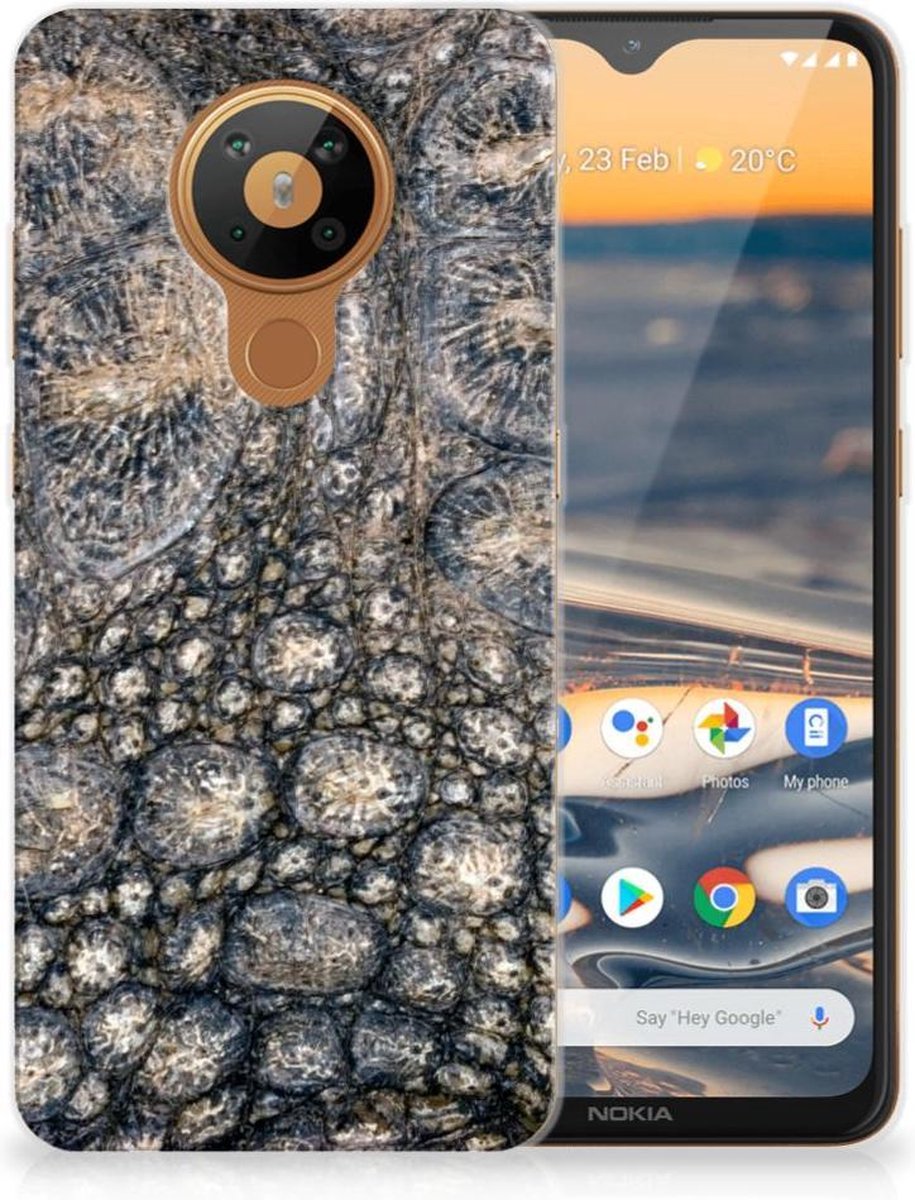 Nokia 5.3 TPU Hoesje Krokodillenprint