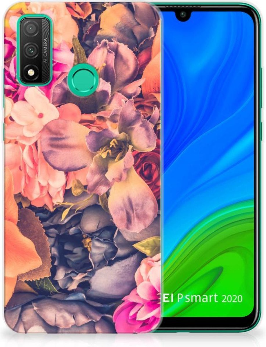 Huawei P Smart 2020 TPU Case Bosje Bloemen
