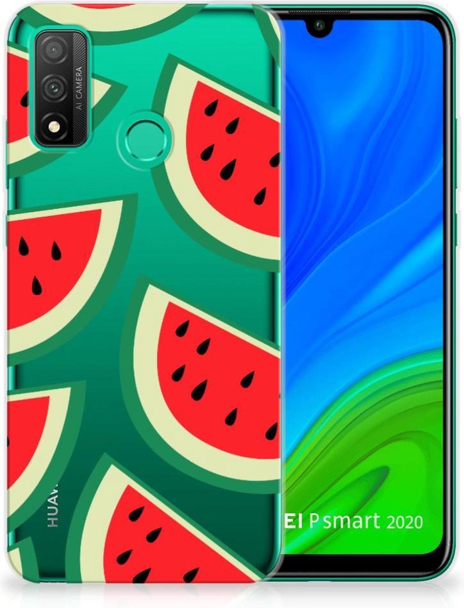 Huawei P Smart 2020 Siliconen Case Watermelons