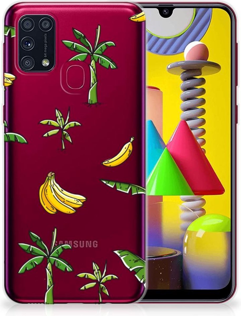 Samsung Galaxy M31 TPU Case Banana Tree