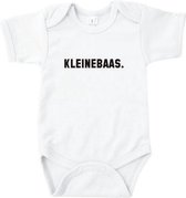 Baby rompertje Kleine Baas | Korte mouw 62/68 wit
