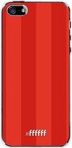 iPhone SE (2016) Hoesje Transparant TPU Case - FC Twente #ffffff