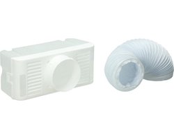 Bak opvangbak met 1.3 mtr slang 100mm condensbak condensafvoer voor wasdroger