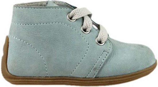 Braqeez 418065-122 Jongens Veterschoenen - Blauw - Nubuck - Veters | bol.com