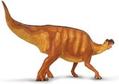 Safari Dinosaurus Edmontosaurus Junior 26 Cm Rubber Bruin/rood