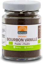 Mattisson - Biologische Bourbon Vanille poeder - 30 g