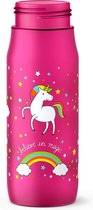 emsa Drinkfles SQUEEZE KIDS, 0,6 Liter, Eenhoorn