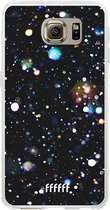 Samsung Galaxy S6 Hoesje Transparant TPU Case - Galactic Bokeh #ffffff
