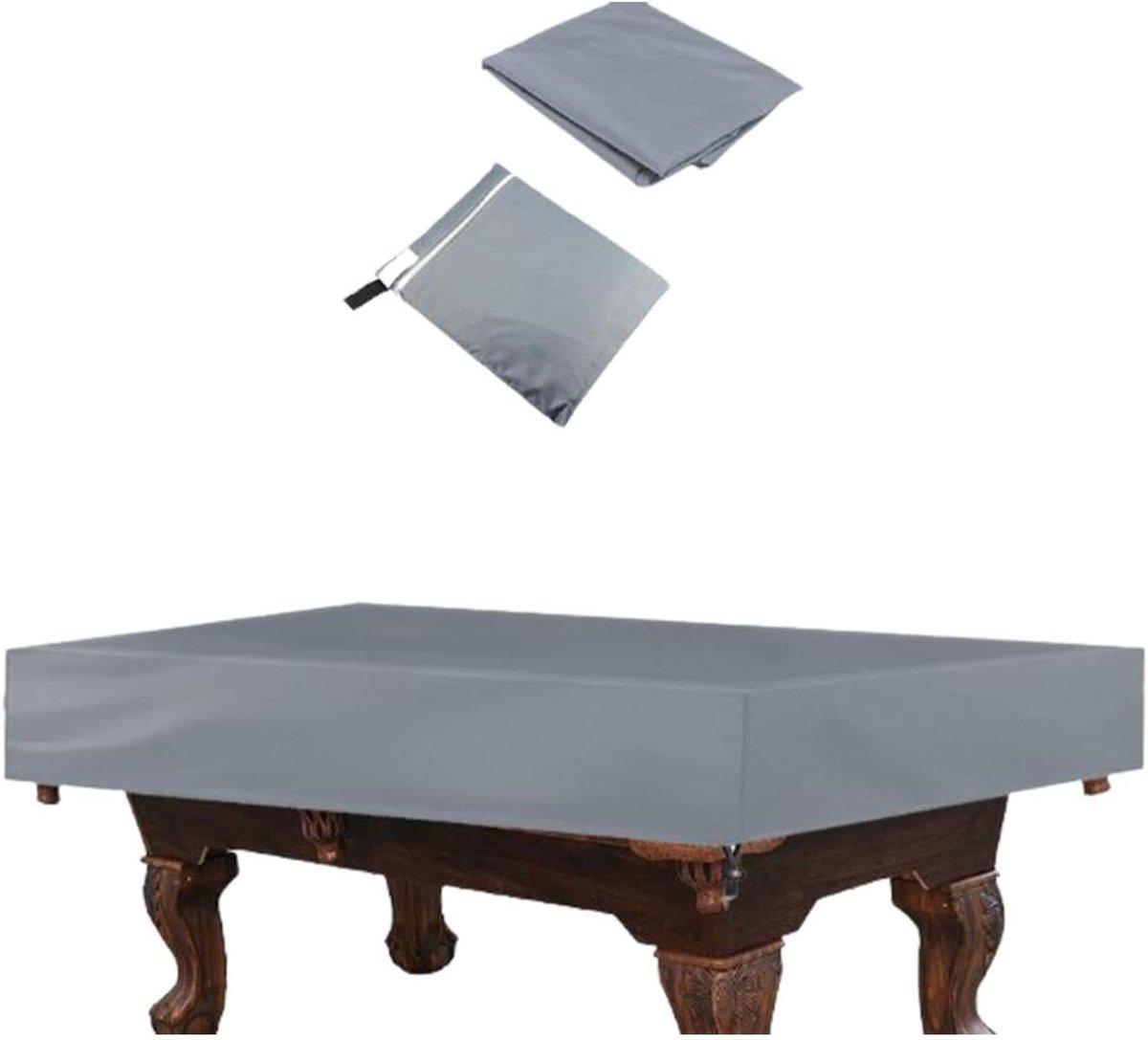 Hoeslaken Tafelhoes - Biljarttafel Beschermhoes - Tafel Beschermen - Waterdicht Scheurvast - 245 x 140 cm - Zwart