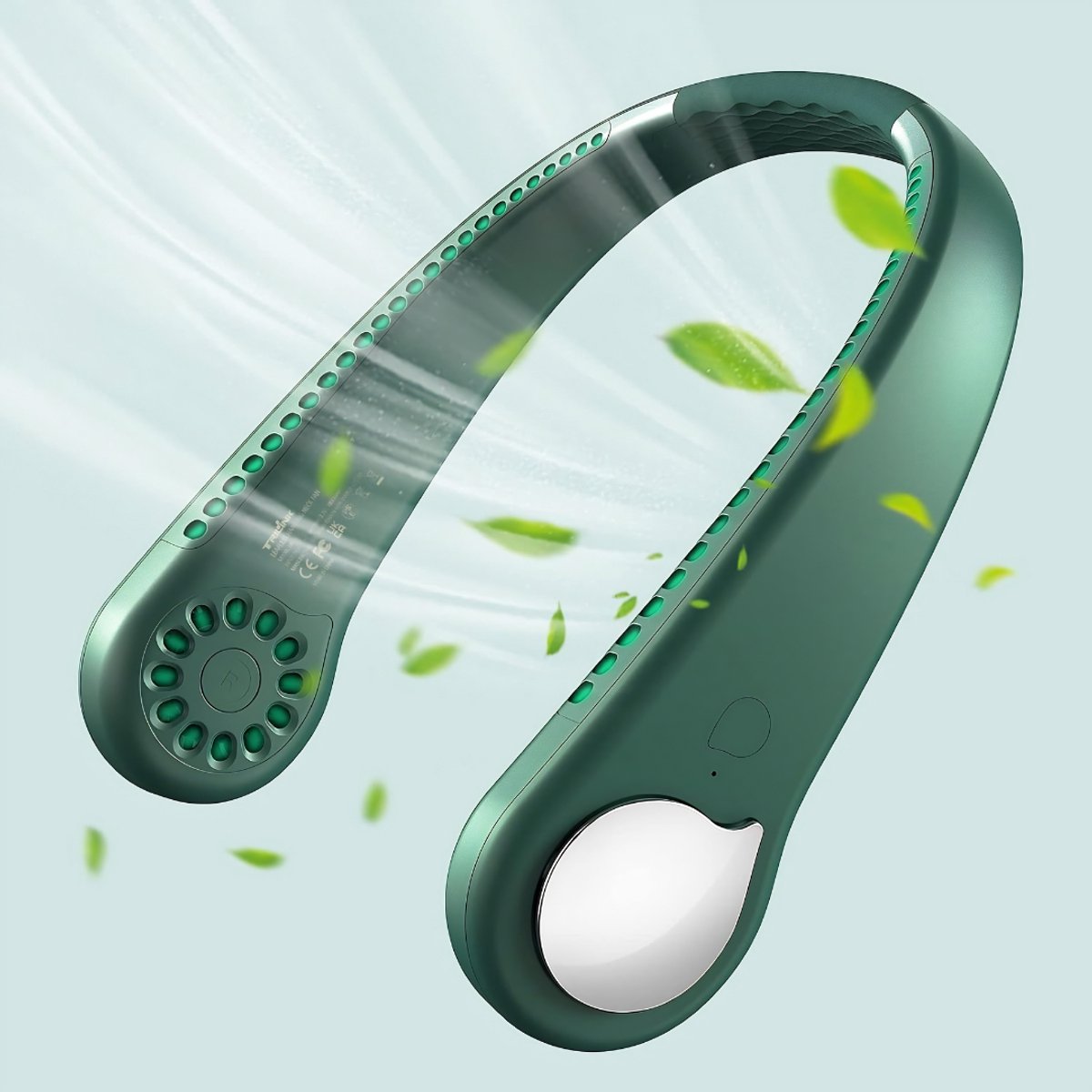 AHD® Ventilator - Nek Ventilator - Nekventilator - Groen - 6cm x 20cm x 21cm