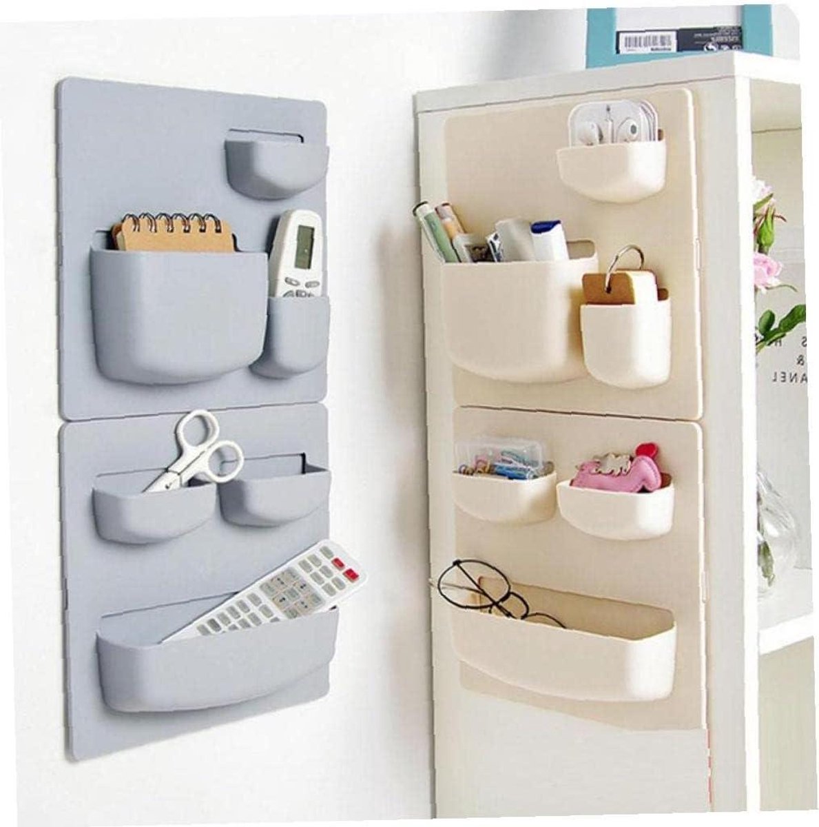 Opbergplank - Koelkastrekje - Keuken Organiseren - Zelfklevend PP - 215x215mm - Willekeurig