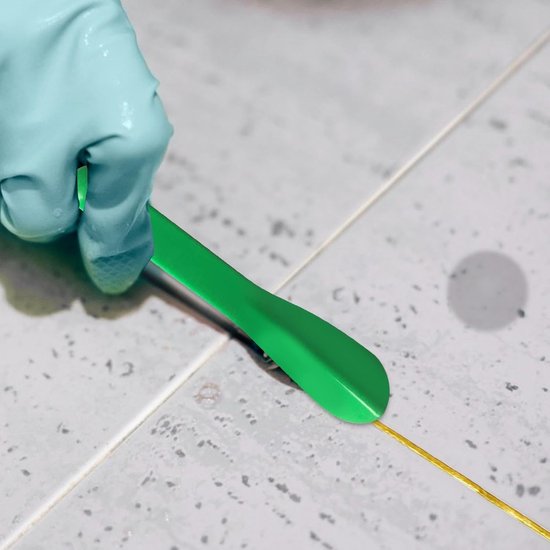 Afdichtingsgereedschap - Kitgereedschap - Naden Afwerken - Dubbele Functie - Niet gespecificeerd - Groen — afbeelding 3