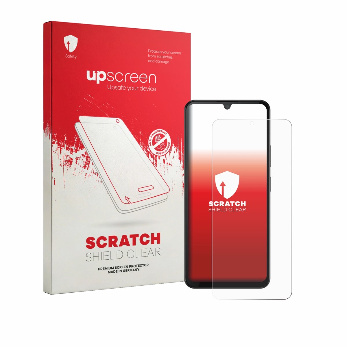 upscreen - Screenprotector voor Doogee M30 - Folie Beschermfolie transparant