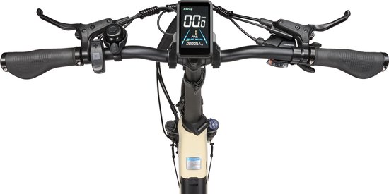 TTGO F7 Elektrische Fiets - 250W Motor - 48V15Ah Accu - 20 Inch Banden Vouwfiets - Max Snelheid 25km/u - Max Bereik 100-120 km - Shimano 7 Versnellingen - Beige van TTGO — afbeelding 5