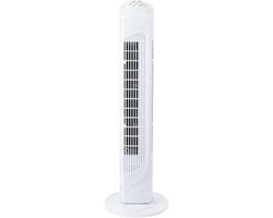 Torenventilator - Staande Ventilator - Ruimte Koelen - Oscillerende Stand - 73 cm Hoog - Wit