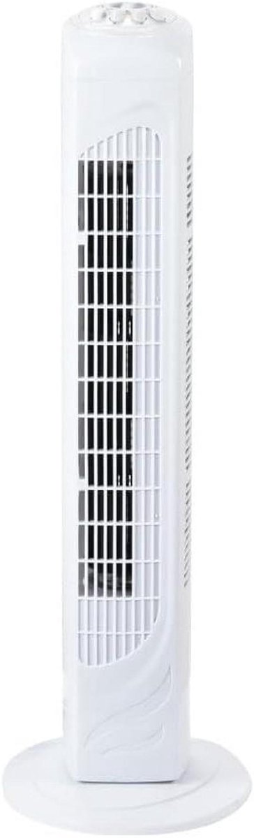 Torenventilator - Staande Ventilator - Ruimte Koelen - Oscillerende Stand - 73 cm Hoog - Wit
